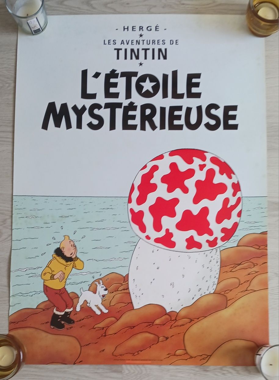 2 Poster Tintin 70x50.   10€cada