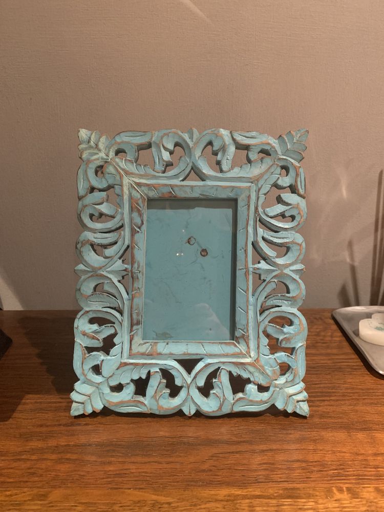 Moldura azul Zara Home