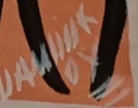 Telas Africanas (Moçambique) pintadas à mão e assinadas