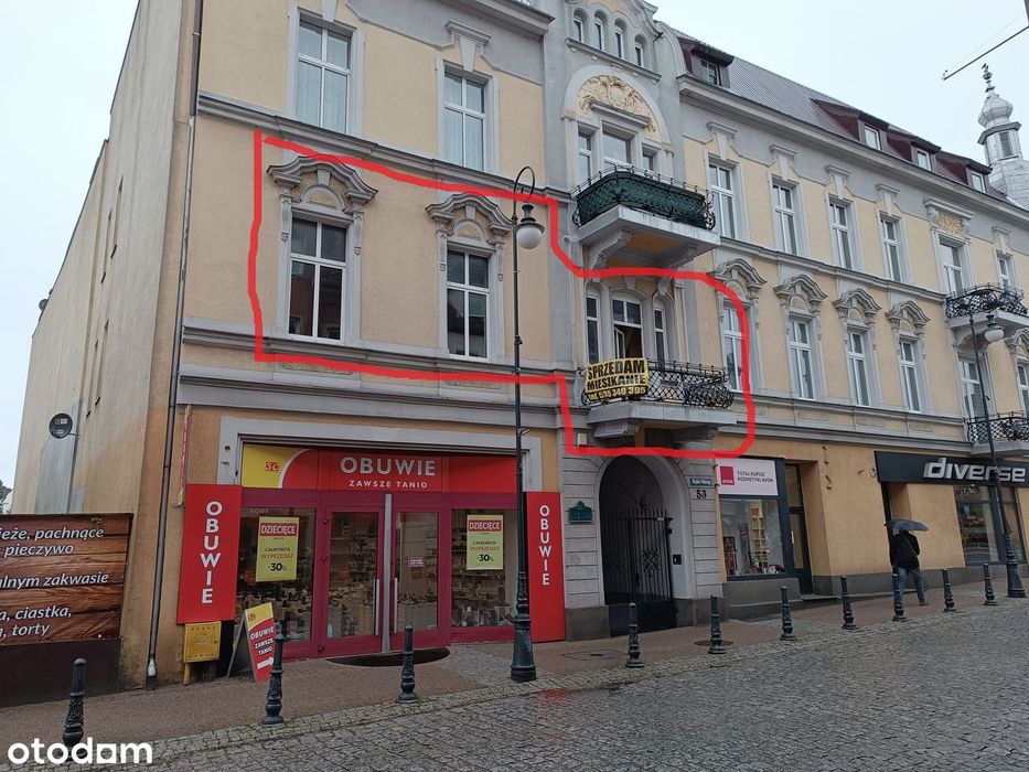 Trzypokojowe mieszkanie z balkonem w Bytowie
