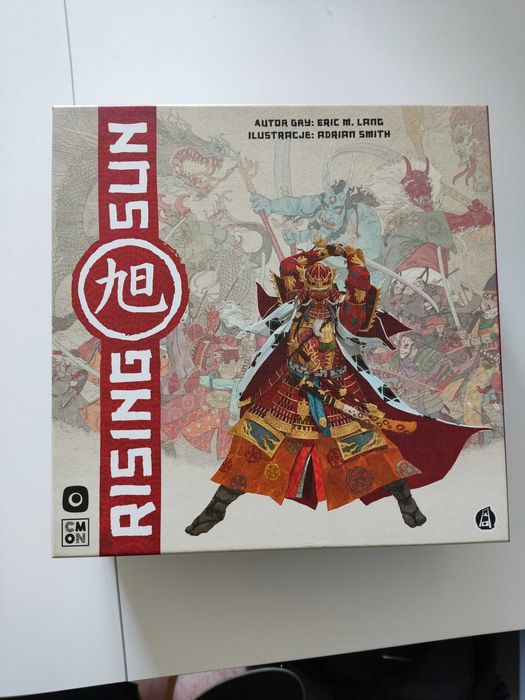 Rising Sun - gra podstawowa PL + elementy 3d