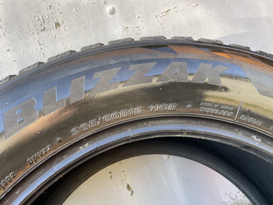 Зимова шина Bridgestone Blizzak DM-V2 265/60 R18