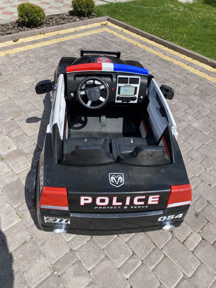 Дитячий електромобіль поліцейська машинка kidscar