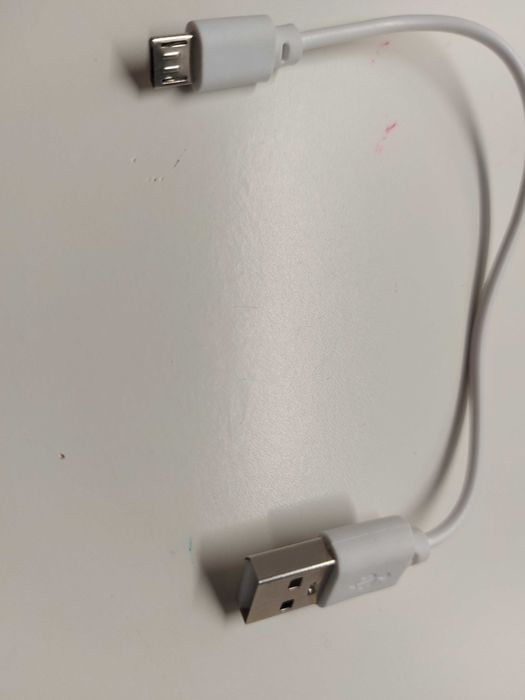 Cabo adaptador micro usb- ubs 20 cm novo