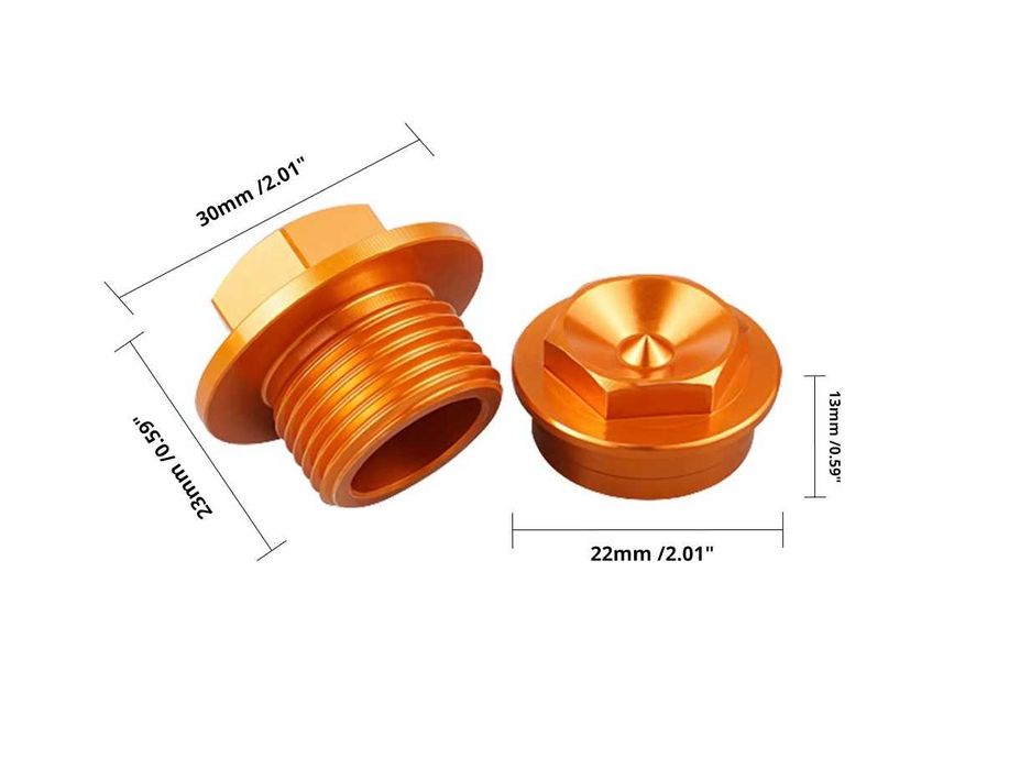 Nakrętka osi przedniej 22 mm KTM Husqvarna Gas Gas 16-24 r.