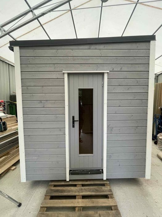 Sauna zewnetrzna 2,4x4m