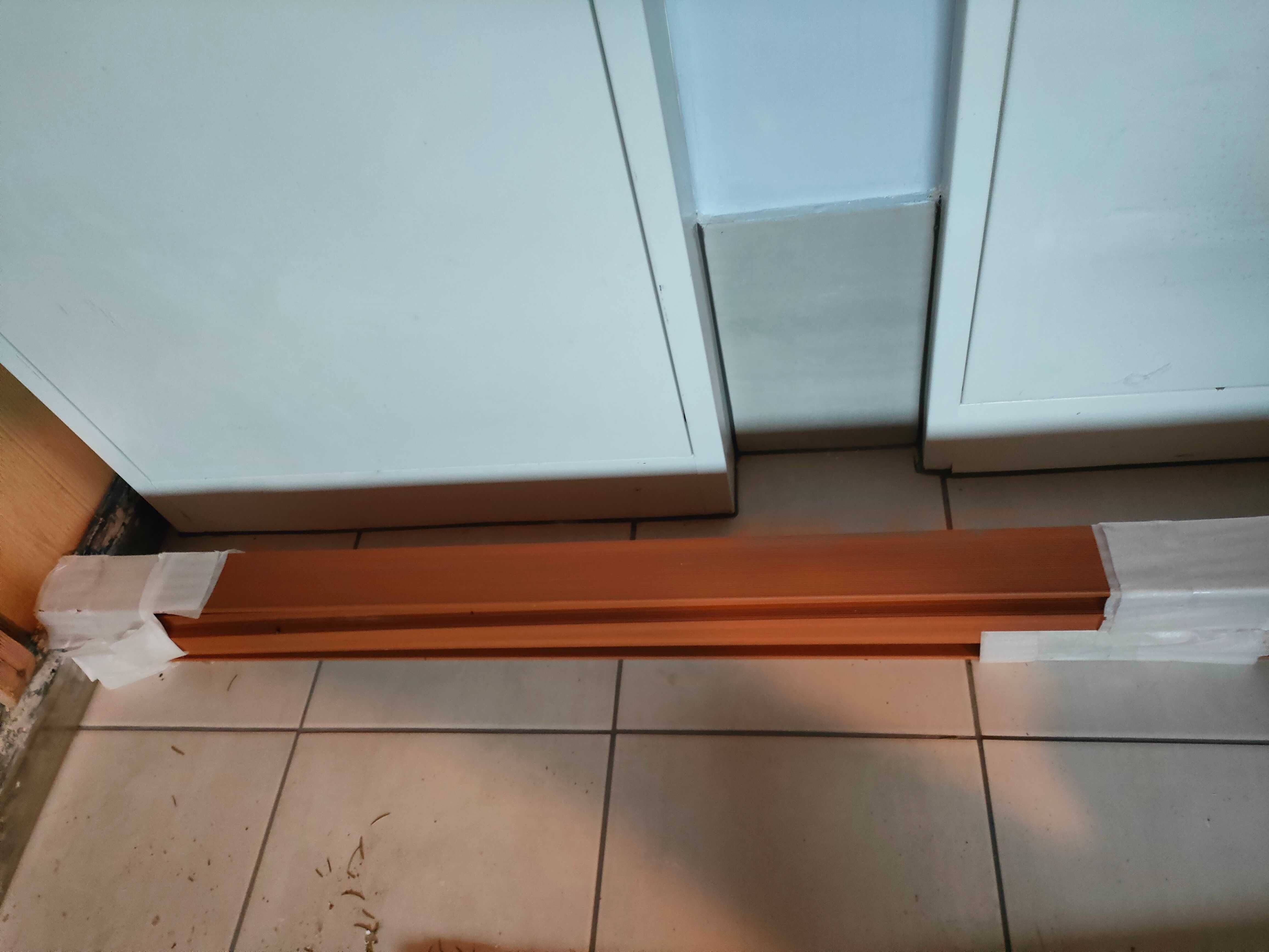 Lamele elewacyjne kompozytowe SE QO Co-Extrusion - listwa końcowa