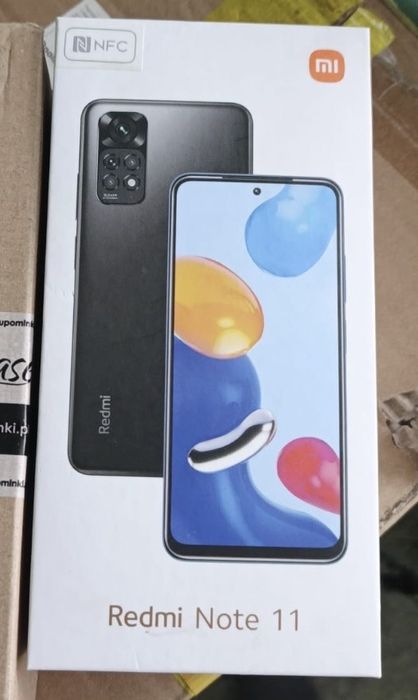 Xiaomi Redmi note 11 + akcesoria (stan idealny)