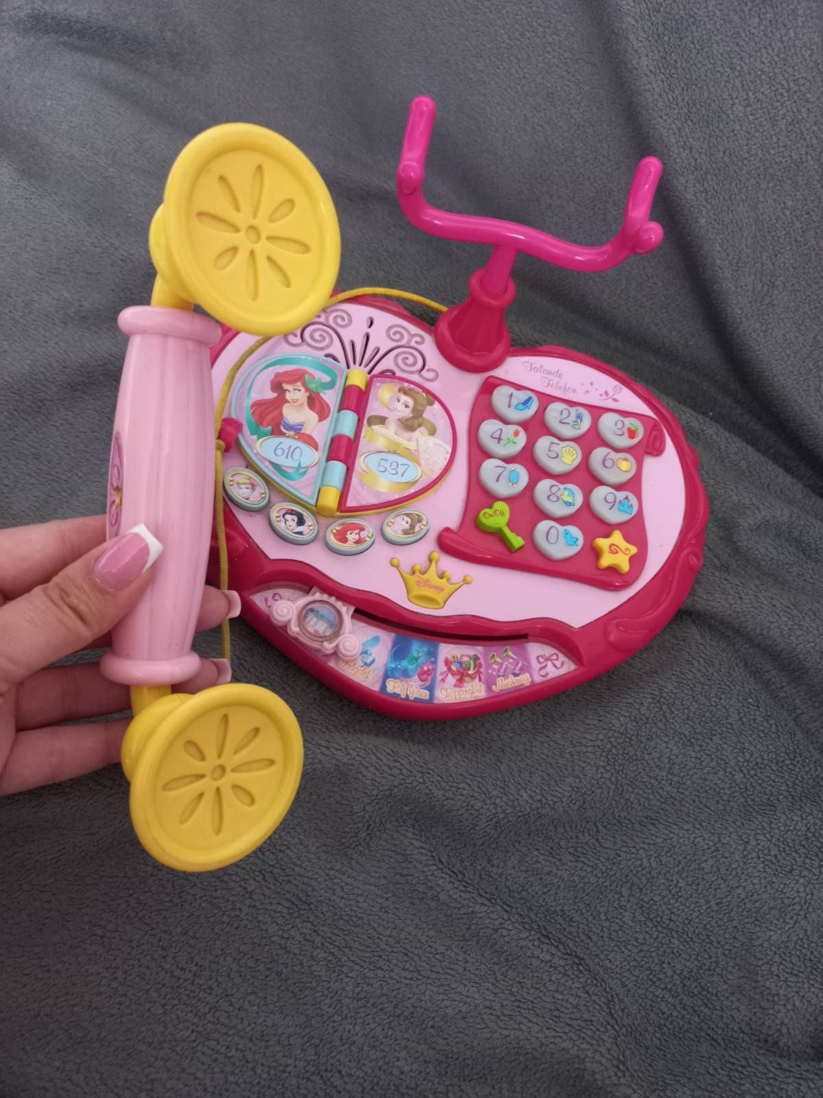 Муз телефон дитячий іграшка