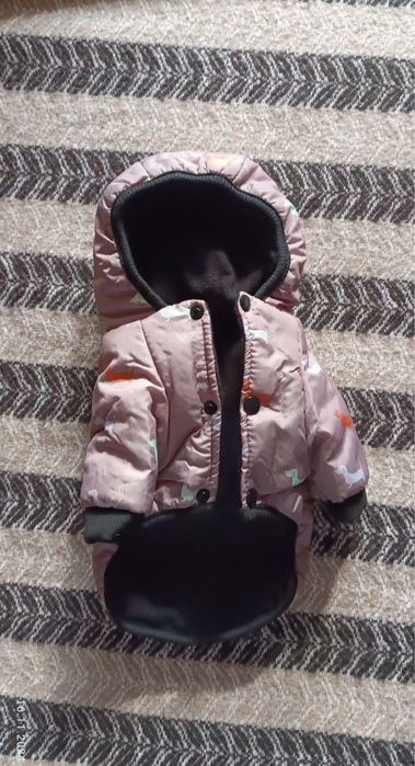 Продам зимову курточку для міні песиків