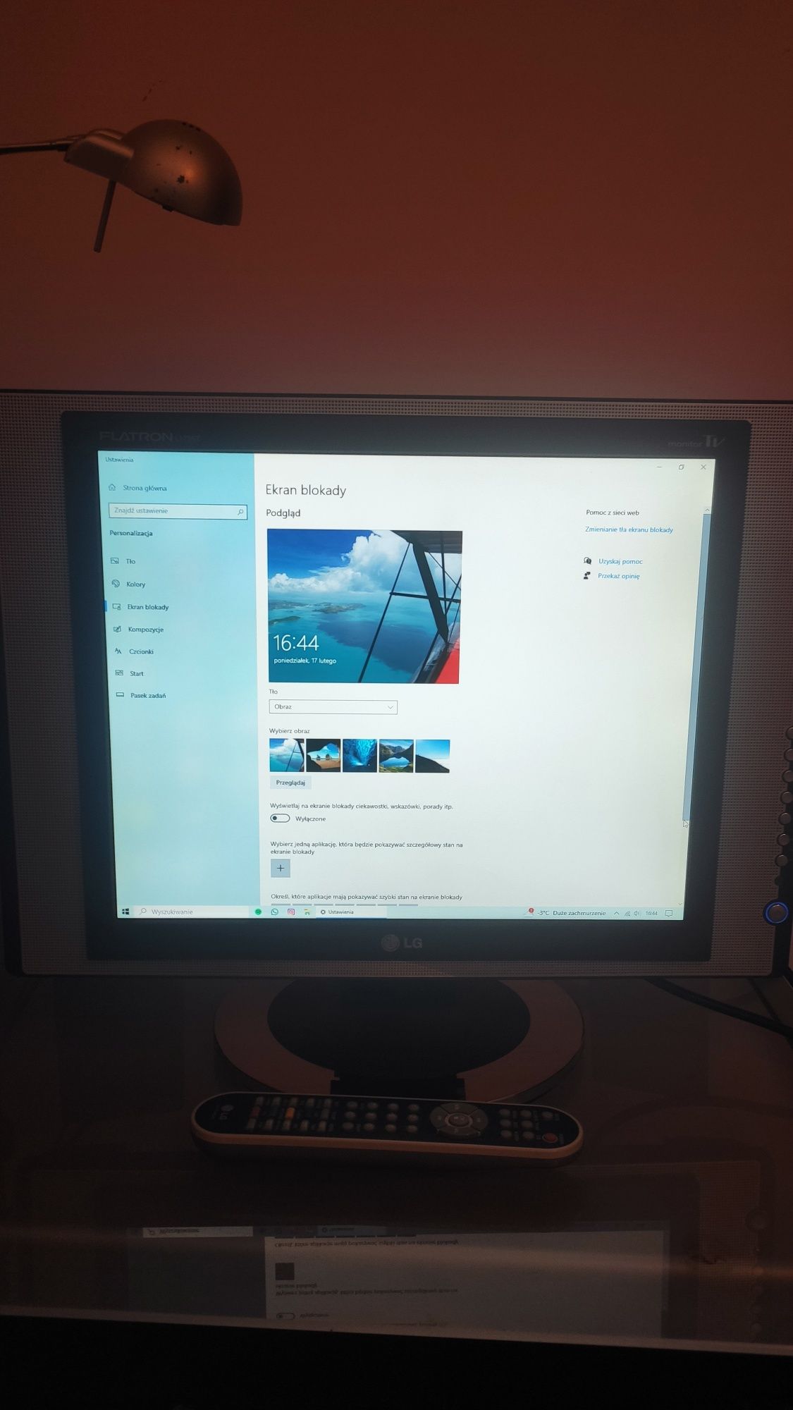 Monitor LG 17 cali