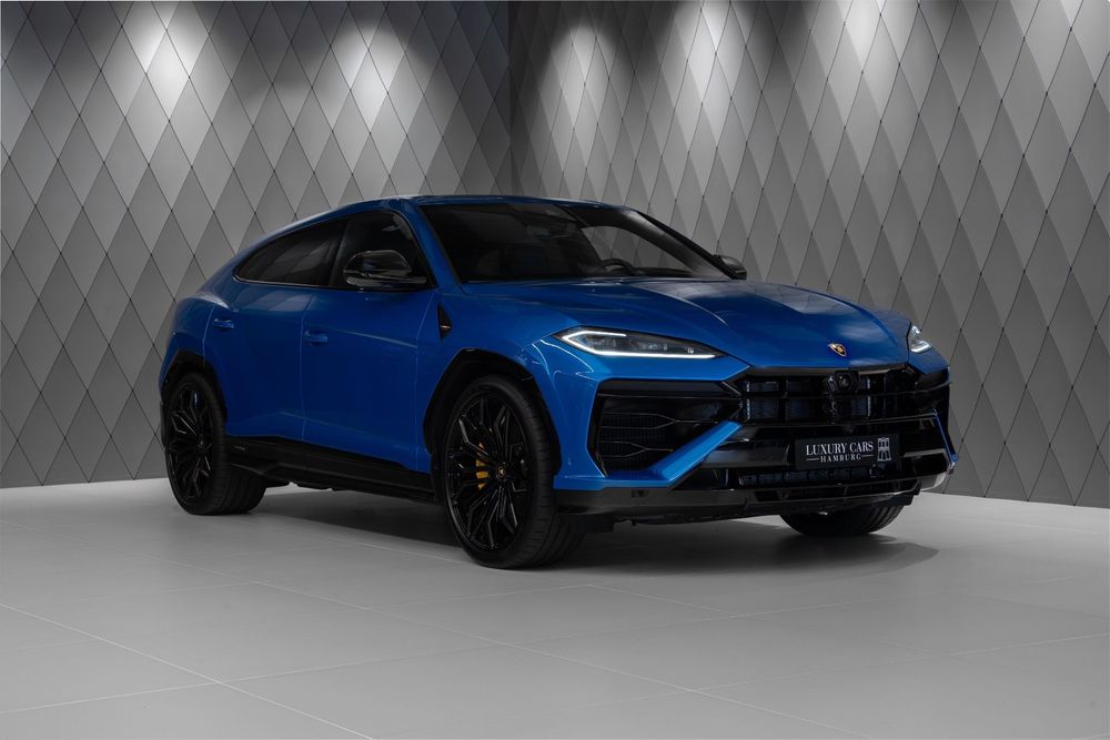 Lamborghini Urus Lamborghini URUS SE nowy 2025, Niebieski/ Czarny, BO, Panorama, Full