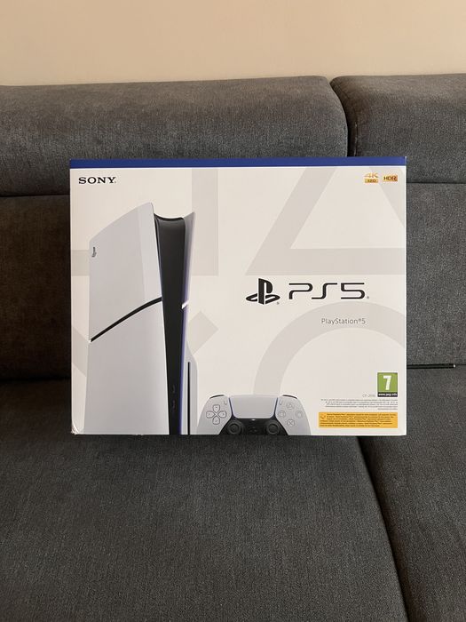 NOWE - PS5 1TB slim z napędem + dualsense (nieotwierana, zaplombowana)