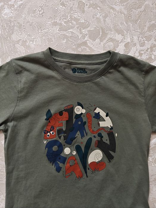 Дитяча футболка Fjällräven kids forest findings