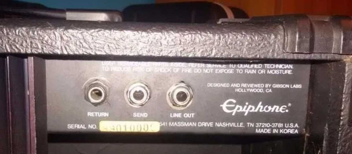 Epiphone EP60R (Vintage Gibson Labs) c/ Celestion G12N (novo)