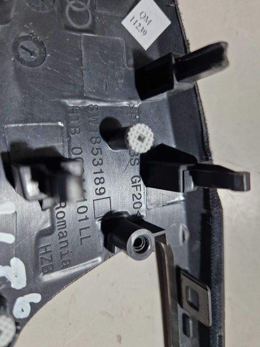 Накладка торпедо декоративная Audi A4 B9 2018 2021 2022 2023