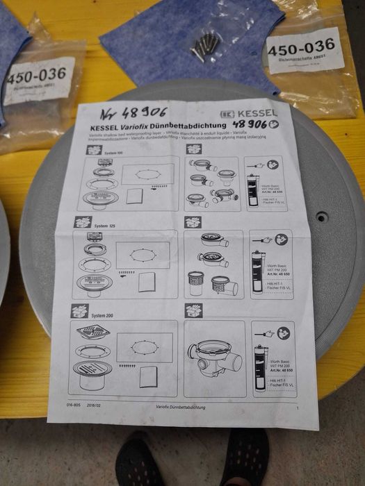 kratka ściekowa KESSEL Variofix nr 48906