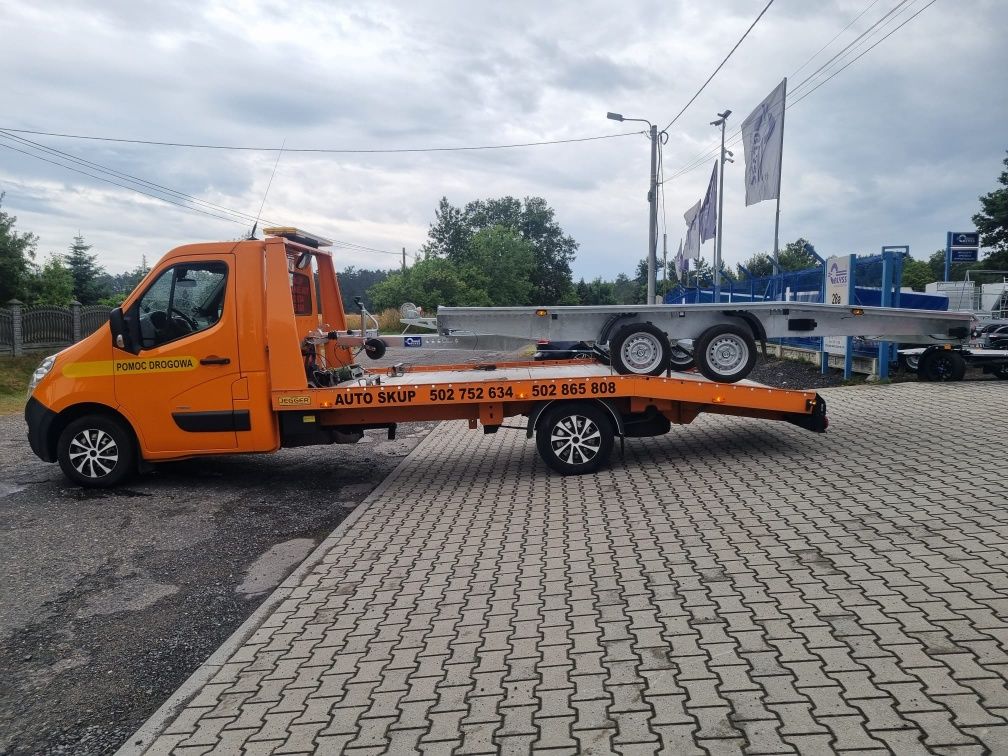 Przyczepa laweta 4.5 długość 2140 ładowność.