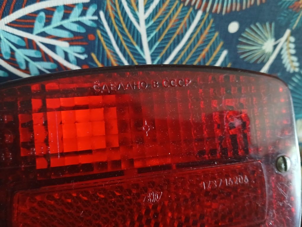 Lampa tylna motocykl Dniepr Ural oryginał 93 rok