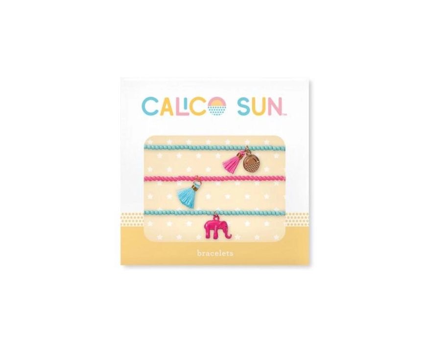 Zestaw Bransoletek Zoey - Słoń 3szt. Kolorowe Baloniki pudełko,