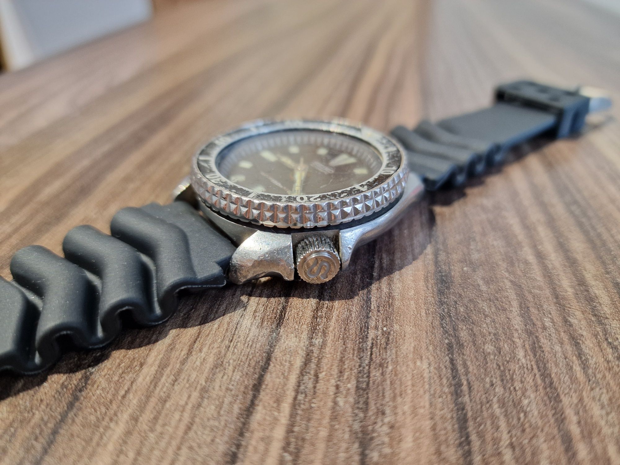 Zegarek męski Seiko 7002 pre-SKX diver 42mm