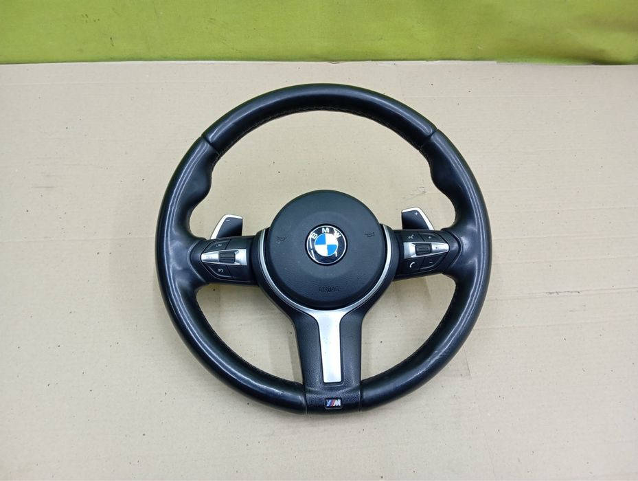 М руль BMW X5 F15 X6 F16 кермо м лепестки виро БМВ Х5 Ф15 Х6 Ф16 Шрот