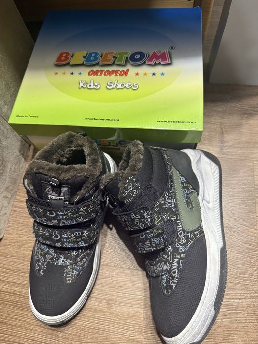 Дитячі зимові чоботи Bebetom 36 розмір  цигейка ортопедичні