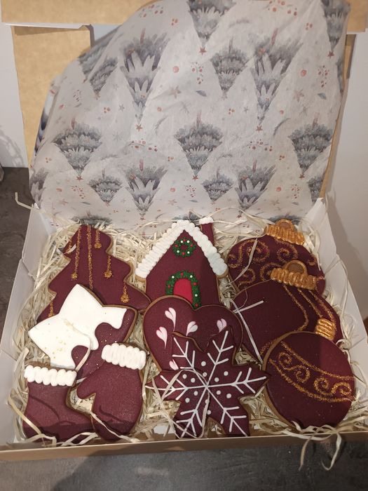 Zestaw prezentowy-świątecznych pierników