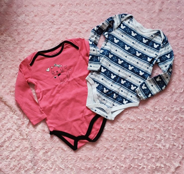 Cool Club Disney Body bodziaki z długim rękawem zestaw 2sz