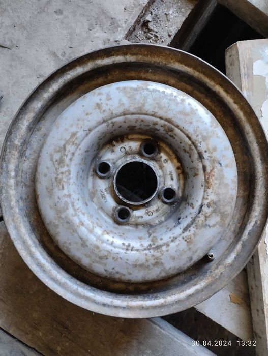 Диск колёсный R13 R14 грунтозацепы мотоблок