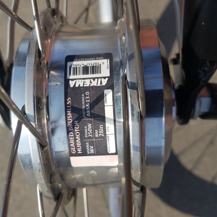 Rower elektryczny BERG ONE SIZE e bike czarny  ŁABĘDŹ jak Gazelle