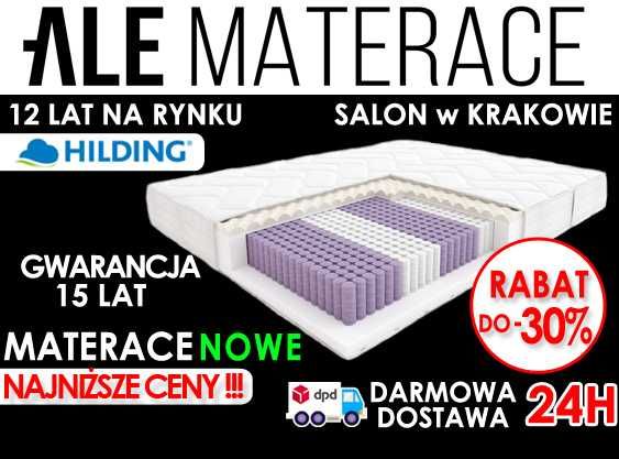 Nowy Materac Sprężynowy HILDING Flamenco 160x200 Rabat do -30% New