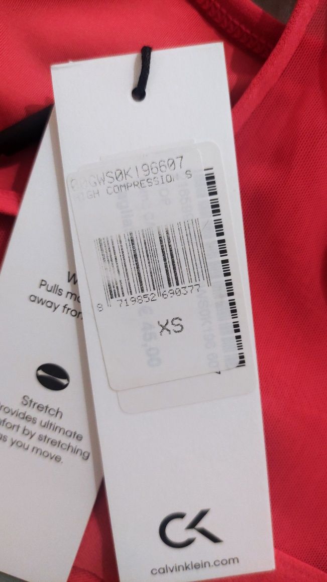 Stanik sportowy Calvin Klein Performance XS