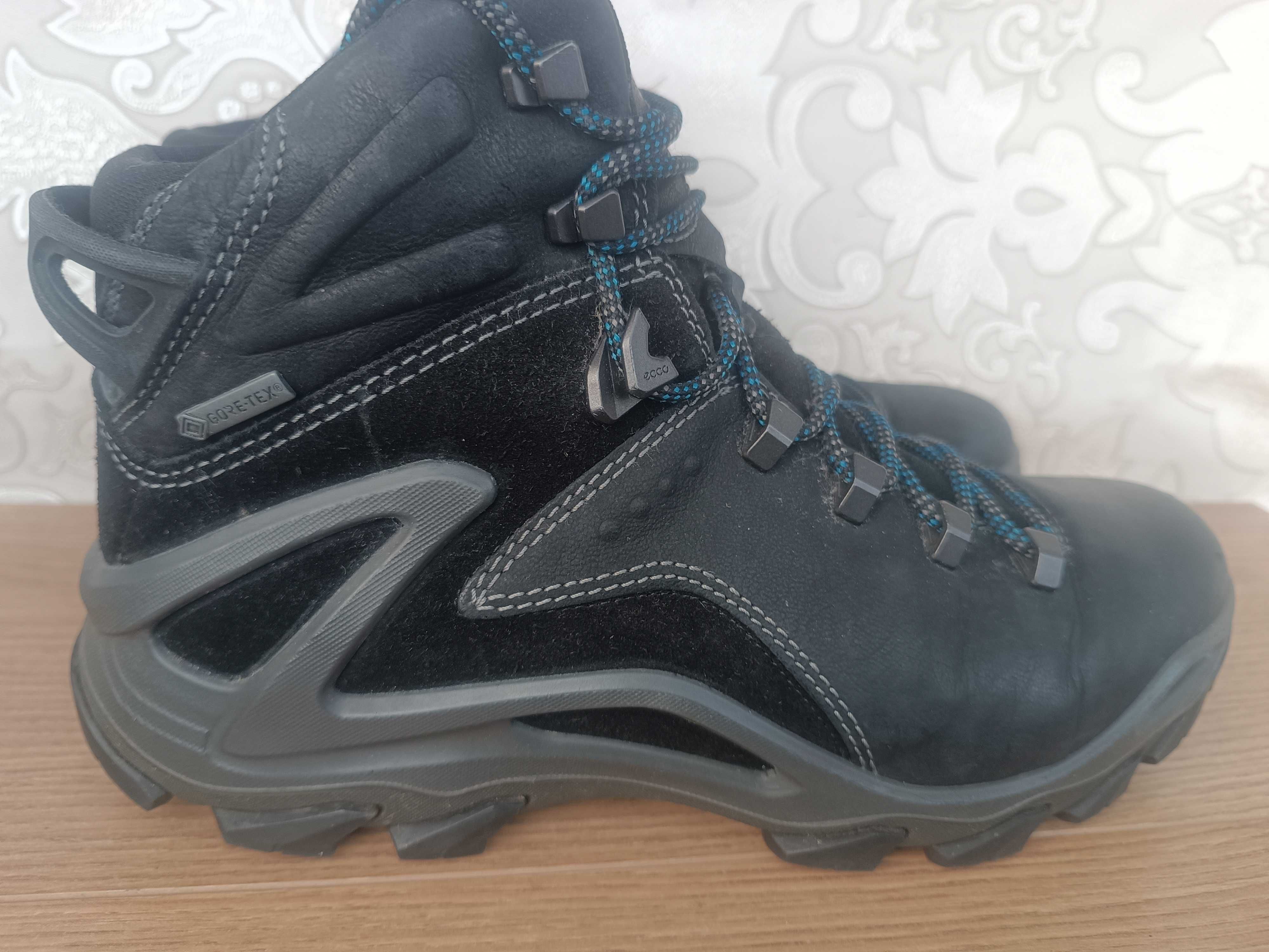 Ботинки берцы Ecco receptor Gore tex 42 размер 26.5 27 см