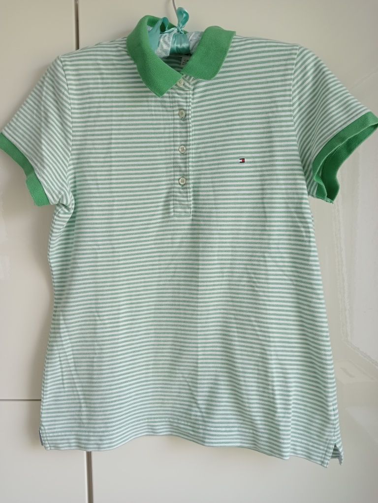 Koszulka polo Tommy Hilfiger M/L w paski