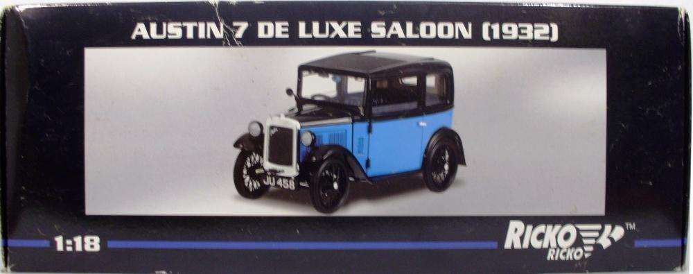1/18 Austin 7 Deluxe Saloon - Ricko
