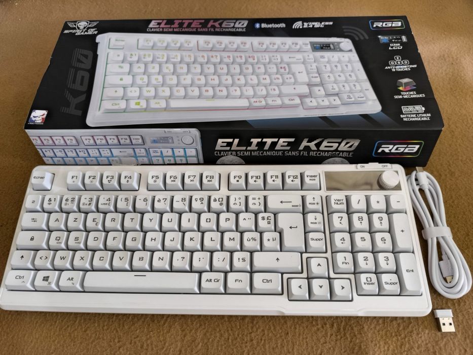 Teclado gaming sem fios Spirit of Gamer Elite K60