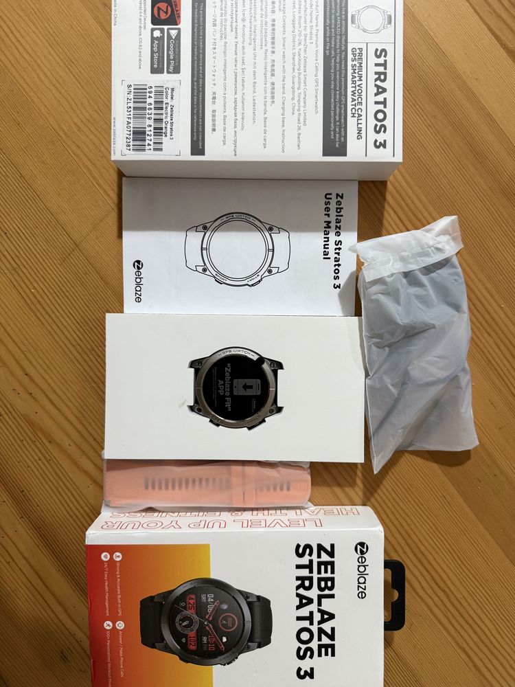 Smartwatch Zeblaze Stratos 3 GPS AMOLED