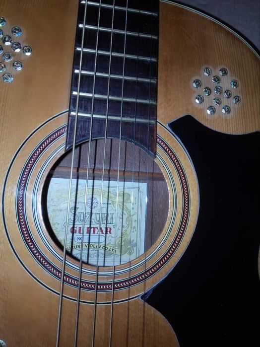 Gitara akustyczno-klasyczna 4/4 SUZUKI Japan lata 70