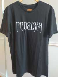 Koszulka czarna pro8l3m custom unisex