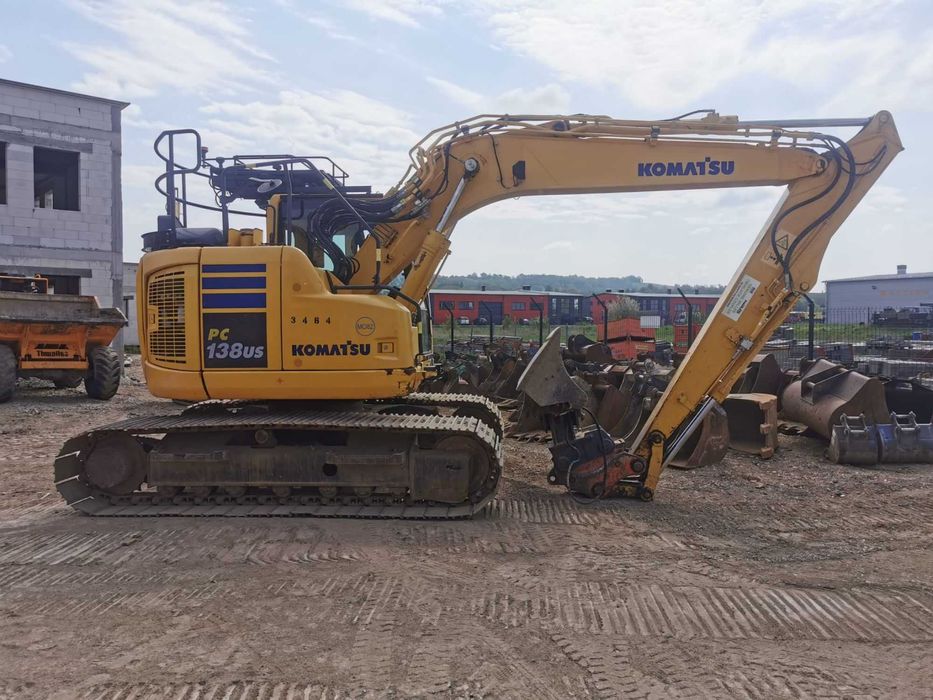 Wynajem koparki 14 ton komatsu pc138, 8 ton KUBOTA KX080-4, 5 ton, 10