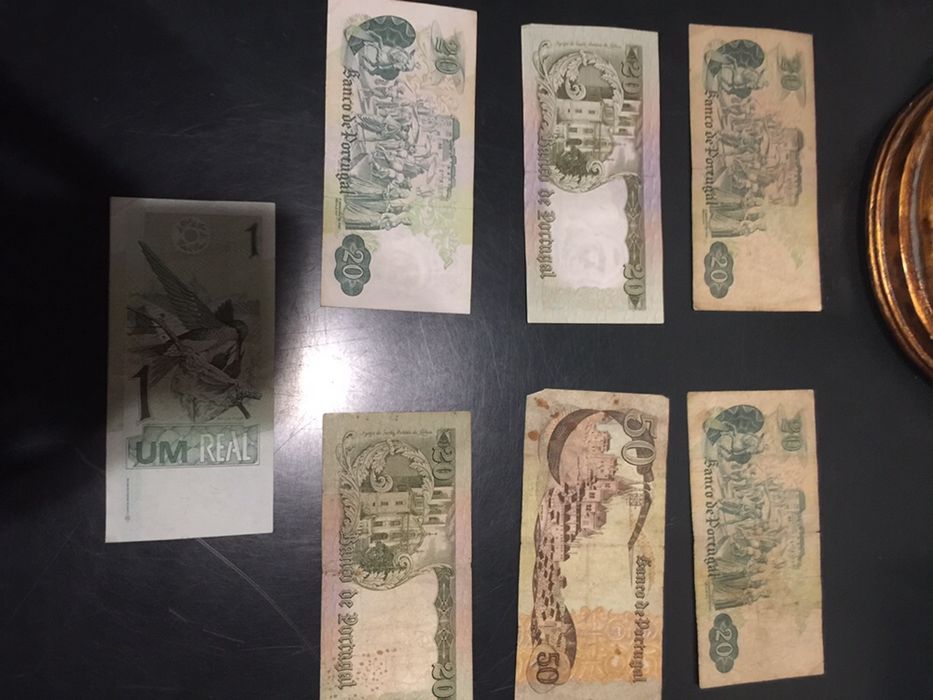 Numismática notas antigas