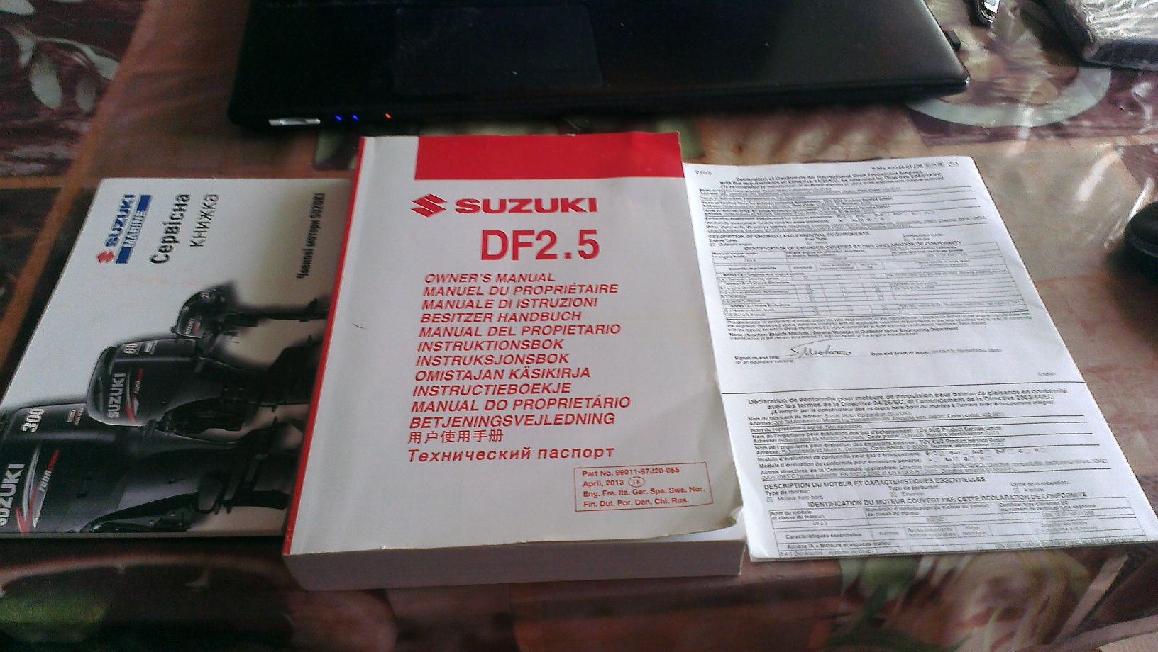 Лодочный мотор Suzuki df2.5