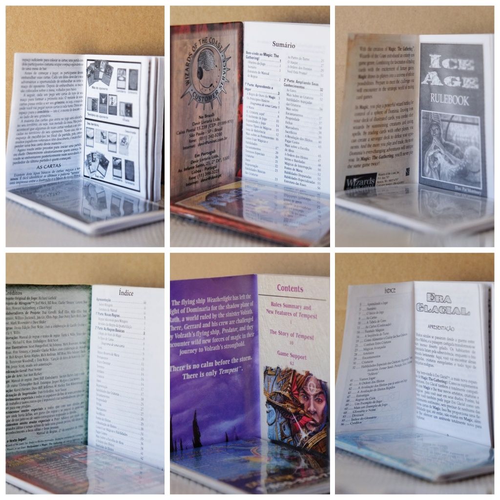 Manuais - Rulebook - Magic the Gathering