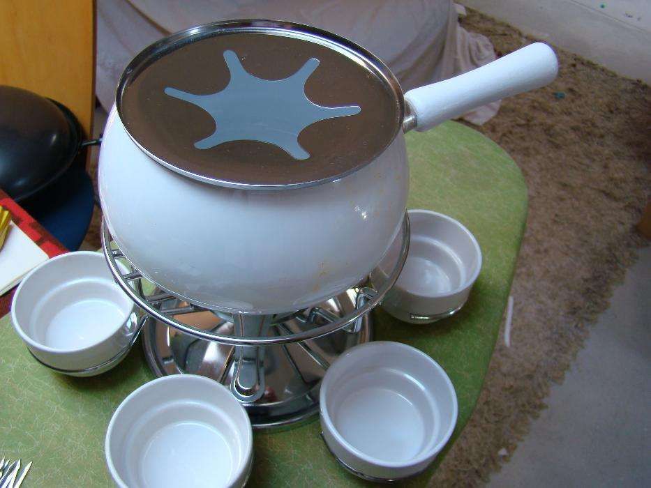 Fondue branco para 6 pessoas