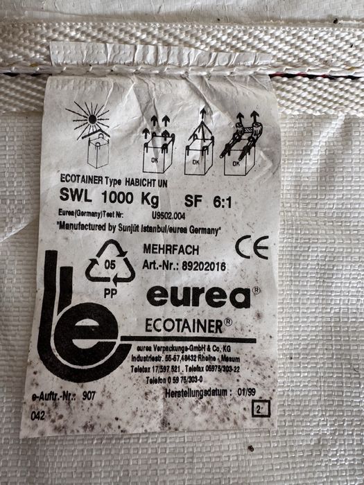 Sacos Big-Bag 1000Kg