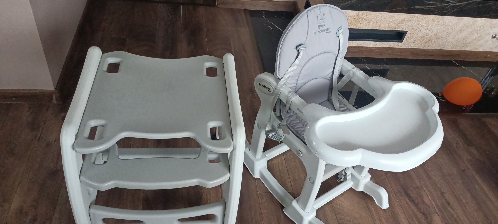 Dziecięce krzesełko do karmienia 3w1 KINDER wiek 6-36