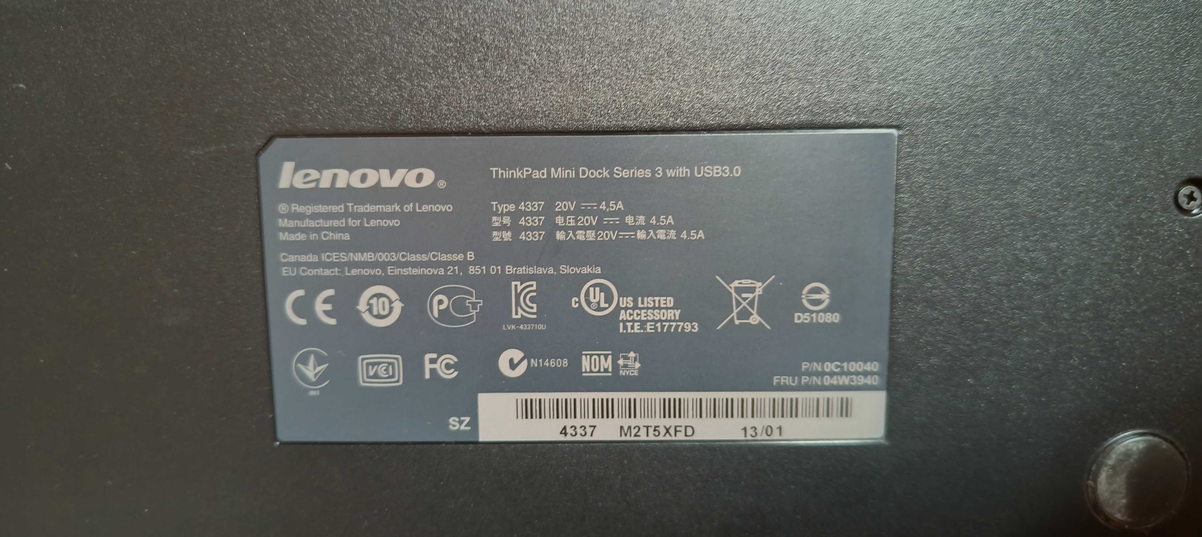 Lenovo ThinkPad Mini Dock