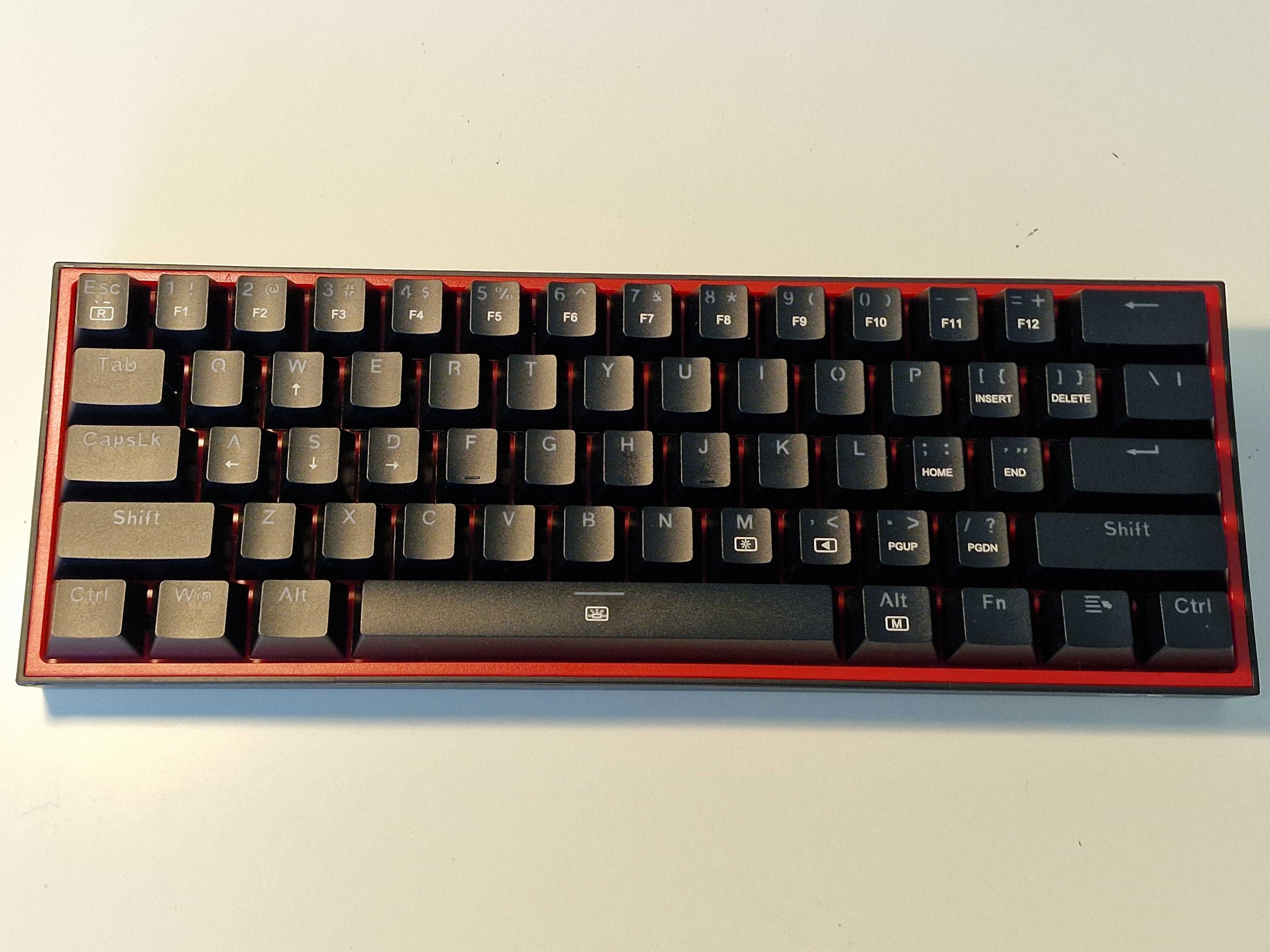 Klawiatura Redragon K617 Fizz RGB Red Box Czarne Switche
