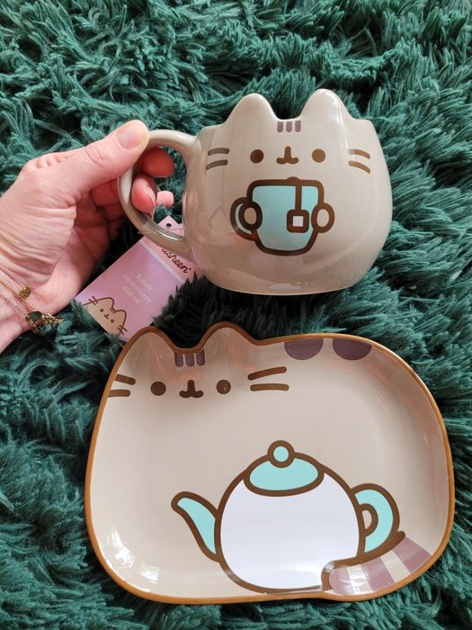 Zestaw Pusheen kubek + talerz